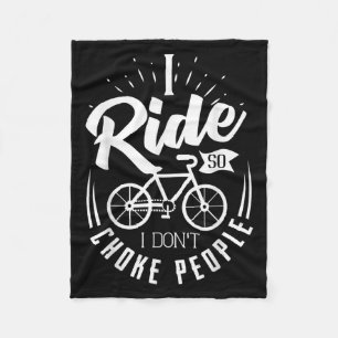 Cobertor De Velo Camisa Engraçada De Bike Montanha Eu Passo Para Qu