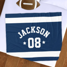 Camisa Esportiva da Marinha Nome e Número