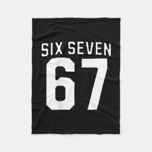 Cobertor De Velo Camisa Esportiva Six Seven Meme 67 Para Meninos Me