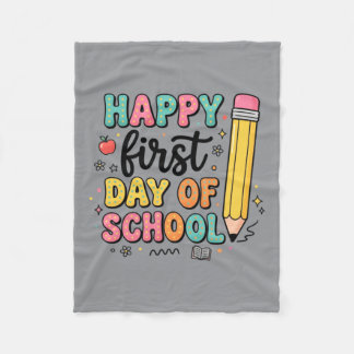 Cobertor De Velo Camisa Lápis Primeiro Dia De Aula Fofo Volta À