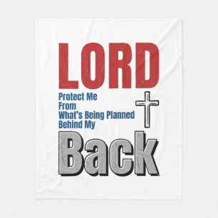 Cobertor De Velo Camisa Lord Protect Me Christian Faith Design_1