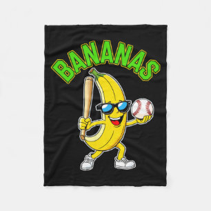 Cobertor De Velo Camisa manga longa de banana engraçada