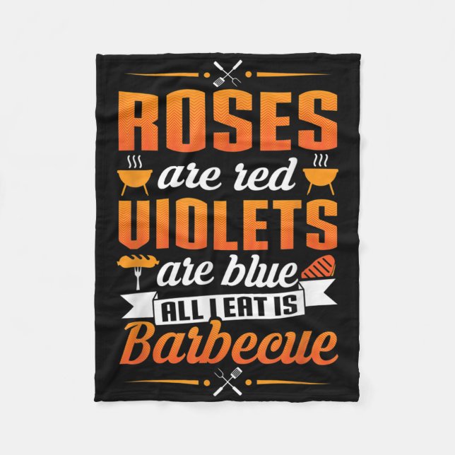 Cobertor De Velo Camisa-Mestra do churrasco - Chef Barbecue Engraça (Frente)