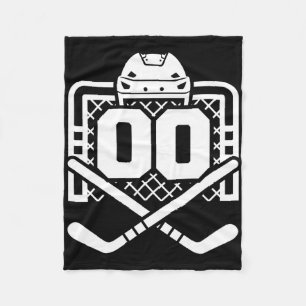 Cobertor De Velo Camisa Número 00 de Hóquei Jogador de Hóquei Engra
