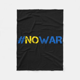 Cobertor De Velo Camisa Pare a Guerra Apoie a Ucrânia #nowar Fique