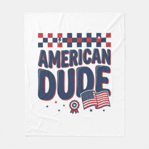 Cobertor De Velo Camisa Patriótica Vintage Americana Design_1