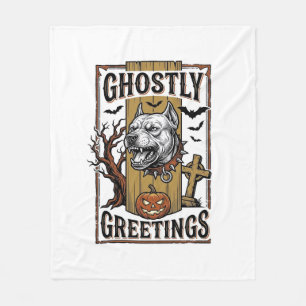 Cobertor De Velo Camisa Saudações Fantasmagóricas Gravura Vintage H