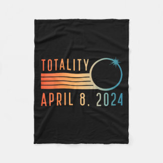 Cobertor De Velo Camisa Solar Eclipse Abril 8 De Abril De 2024 Tota
