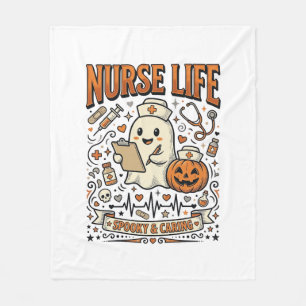 Cobertor De Velo Camisa Vintage de Abóbora Fantasma de Halloween da