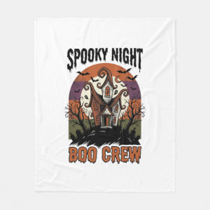 Cobertor De Velo Camisa Vintage de Halloween Noite Assombrada Casa