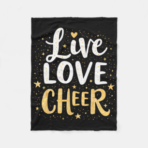 Cobertor De Velo Camisa Viva Amor Animação Garota de Cheerleading M