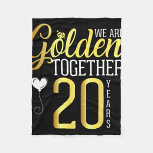 Cobertor De Velo Camisas De 20 De 20 Anos Para Casais