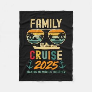 Cobertor De Velo Camisas de Cruzeiro Familiar 2025 Férias de Verão