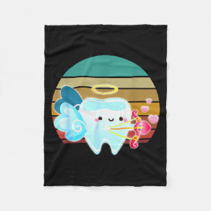 Cobertor De Velo Camisas do Dia dos Namorados para Dentista Present
