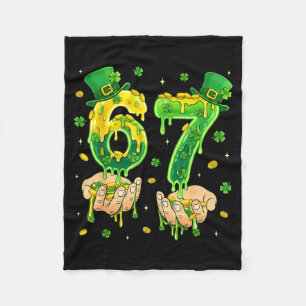 Cobertor De Velo Camisas engraçadas do dia de São Patrício para jov