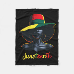 Cobertor De Velo Camisas Juneteenth Mulheres