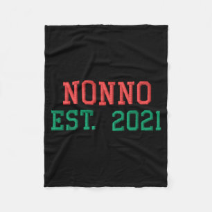 Cobertor De Velo Camiseta Bordada Nonno Est 2021