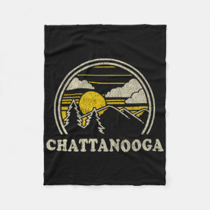 Cobertor De Velo Camiseta Chattanooga Tennessee Tn Vintage Caminhad