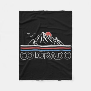 Cobertor De Velo Camiseta Colorado Mountain State Flag Tee Montanha