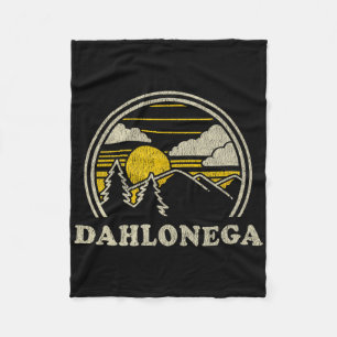 Cobertor De Velo Camiseta Dahlonega Geórgia Ga Vintage Caminhada Mo