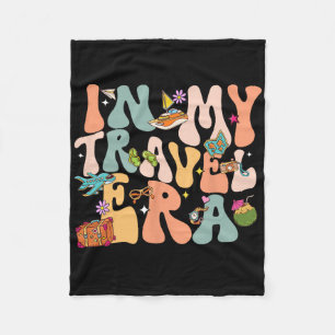Cobertor De Velo Camiseta de Aventura de Avião na Minha Era de Viag