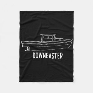Cobertor De Velo Camiseta de barco de pesca de lagosta Downeaster d