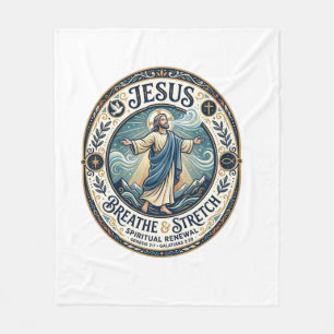 Cobertor De Velo Camiseta de Bem-Estar do Movimento Suave de Jesus 