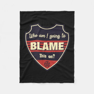Cobertor De Velo Camiseta de Citação Sarcástica de Humor no Local d