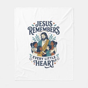 Cobertor De Velo Camiseta de conforto e cura de aborto Jesus Inspir