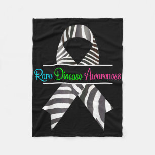 Cobertor De Velo Camiseta de Conscientização de Doenças Raras - Dia
