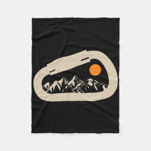 Cobertor De Velo Camiseta de escalada de montanha, mosquetão de esc