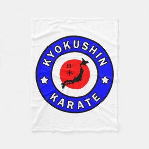 Cobertor De Velo Camiseta de Karate Kyokushin_2
