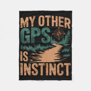 Cobertor De Velo Camiseta decote V engraçado de Geocaching para Mul