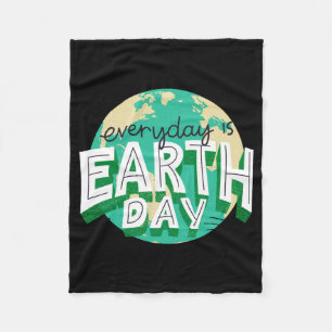 Cobertor De Velo Camiseta Dia da Terra Planeta Natureza Todos os Di