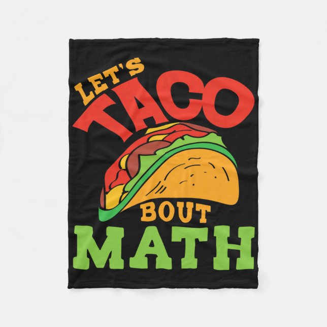 Cobertor De Velo Camiseta do Clube de Matemática do Cinco De Mayo V (Frente)