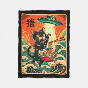 Cobertor De Velo Camiseta engraçada de anime japonês de ramen de ga