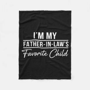 Cobertor De Velo Camiseta Engraçada Genro Sou O Filho Favorito Do M
