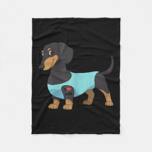 Cobertor De Velo Camiseta engraçada para mulheres, amor por cachorr
