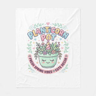 Cobertor De Velo Camiseta Gráfica de Design Gráfico de Vaso Plantic