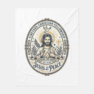 Cobertor De Velo Camiseta Gráfica Estética Jesus Lo Fi Study Beats 