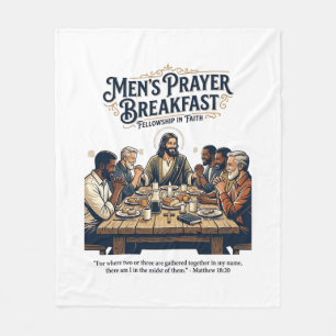 Cobertor De Velo Camiseta Jesus Mens Group Brotherhood Retreat Insp