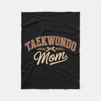 Cobertor De Velo Camiseta Mãe de Taekwondo12