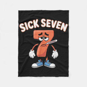 Cobertor De Velo Camiseta Meme Sick Seven Tee Seis Sete Brincadeira