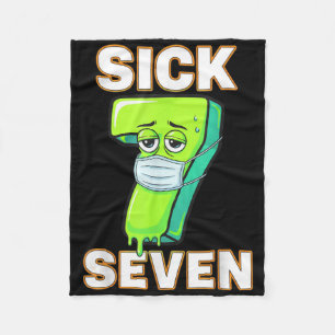 Cobertor De Velo Camiseta Meme Sick Seven Tee Seis Sete Brincadeira