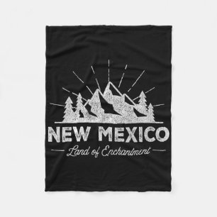Cobertor De Velo Camiseta Novo México Vintage Camisa T Retro Des