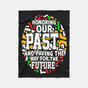 Cobertor De Velo Camiseta Orgulho do Mês da História Negra em Homen