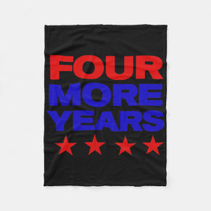 Cobertor De Velo Camiseta Quatro Anos Mais Trump