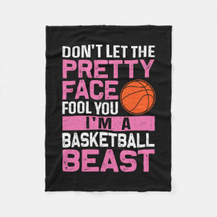 Cobertor De Velo Camiseta Sketll Beast Mulher Adolescente Amante de