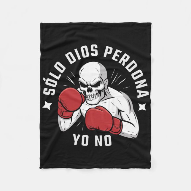 Cobertor De Velo Camiseta Sólo Dios Perdona (Frente)