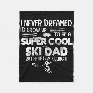 Cobertor De Velo Camiseta Super Legal de Papai de Esqui Presente Es